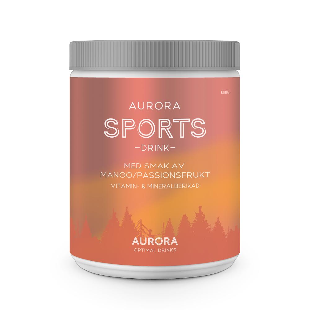 Aurora Sports Drink Burk Mango Passionsfrukt - Splash Golf