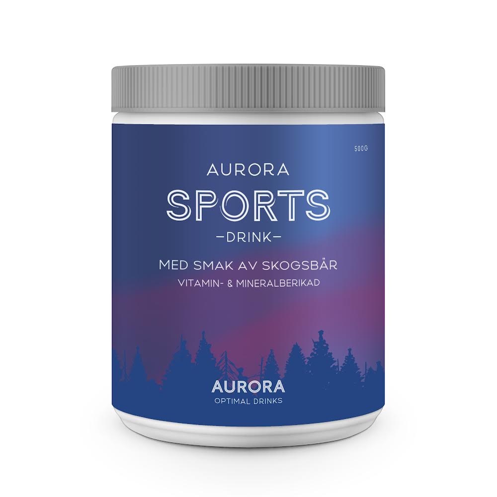 Aurora Sports Drink Burk Skogsbär - Splash Golf