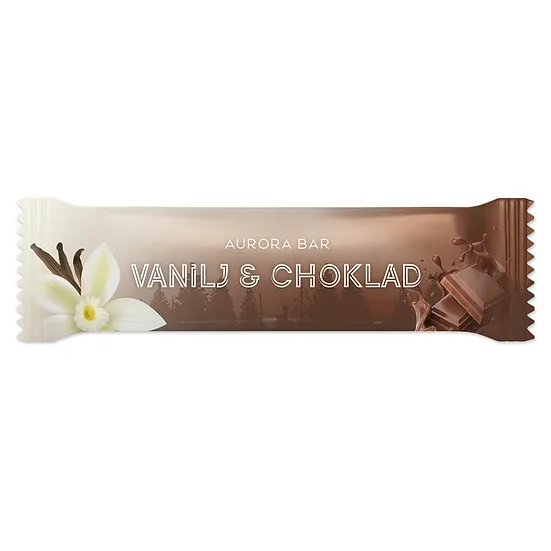 Aurora Proteinbar Vanilj & Choklad - Splash Golf