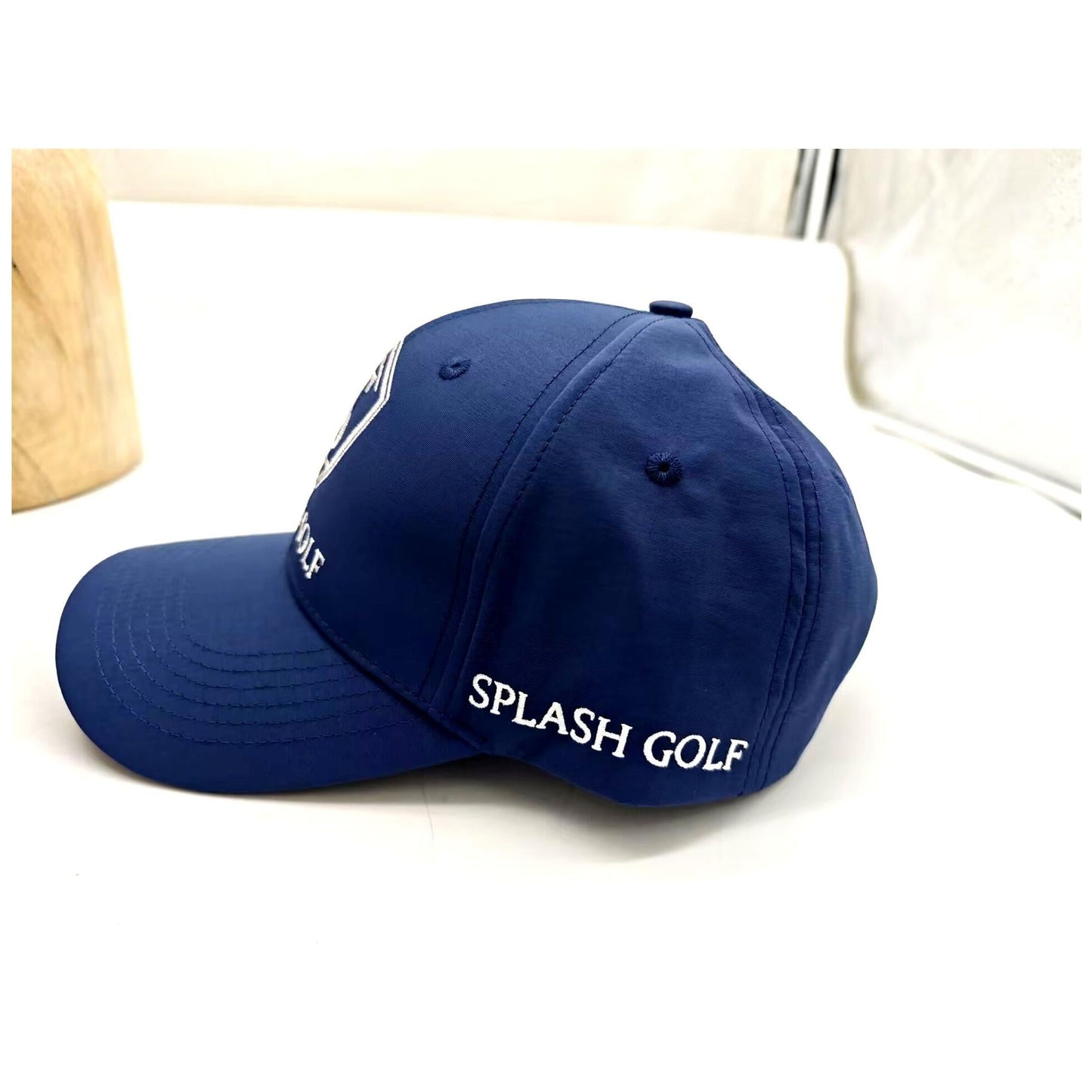 SPLASH GOLF LOGO EDT KEPS NAVY - Splash Golf