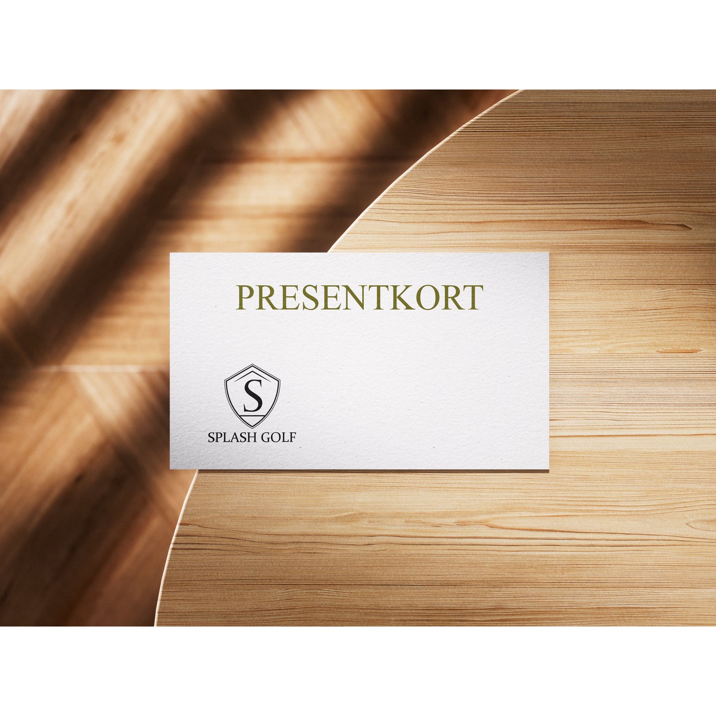 Splash Golf Digitalt Presentkort - Splash Golf