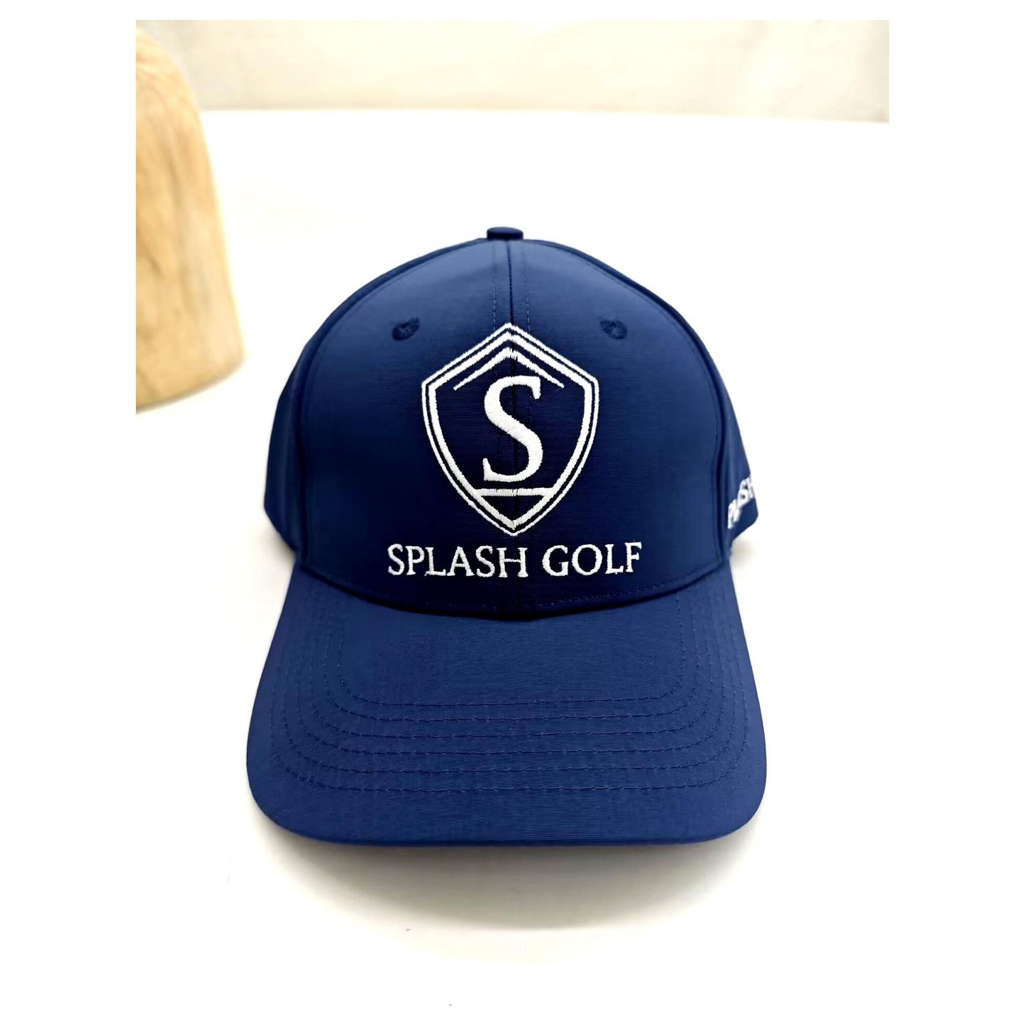 SPLASH GOLF LOGO EDT KEPS NAVY - Splash Golf