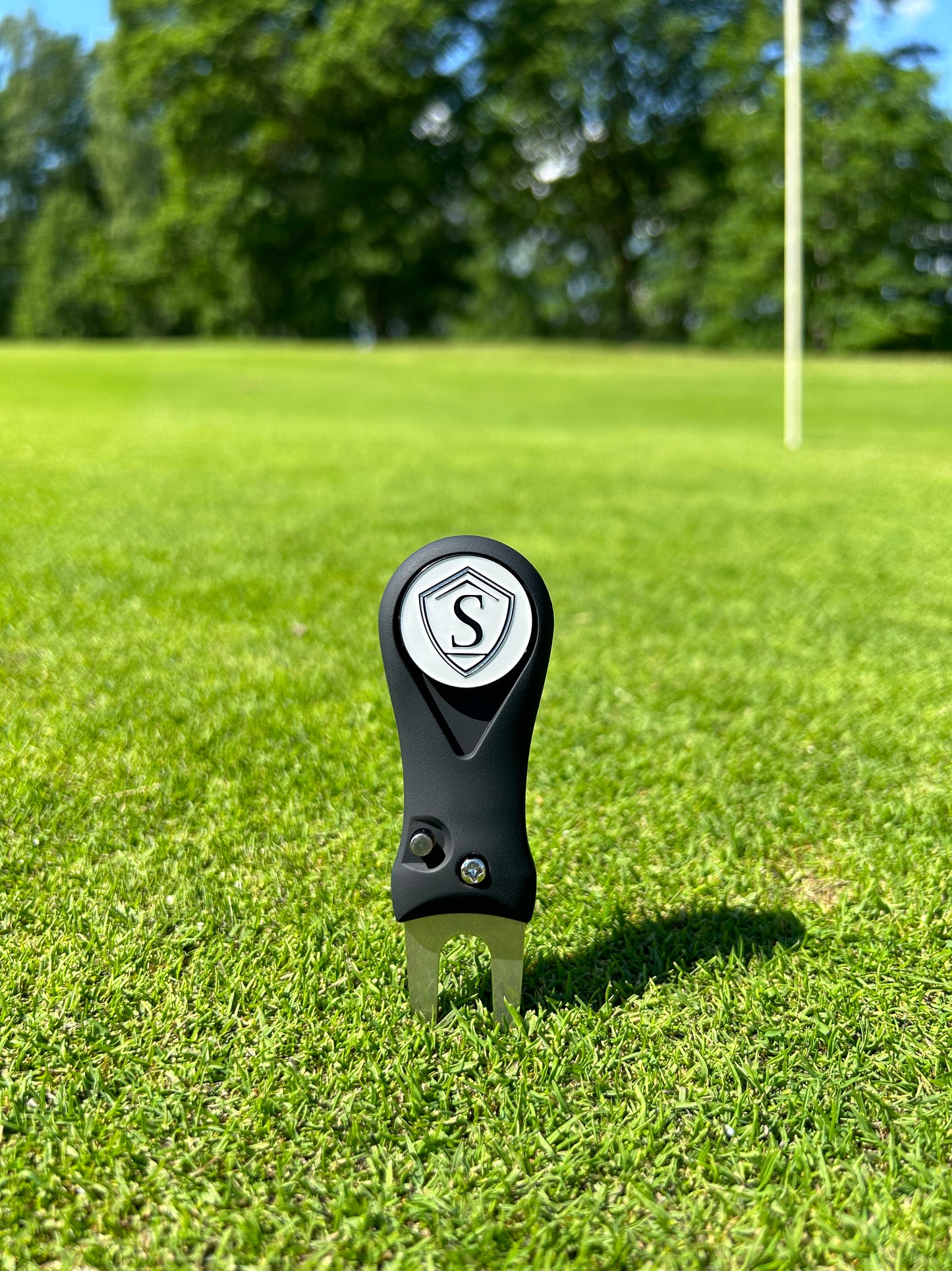 Svart Golf Repair Divot Tool