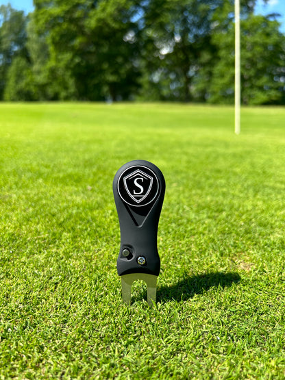 Svart Golf Repair Divot Tool